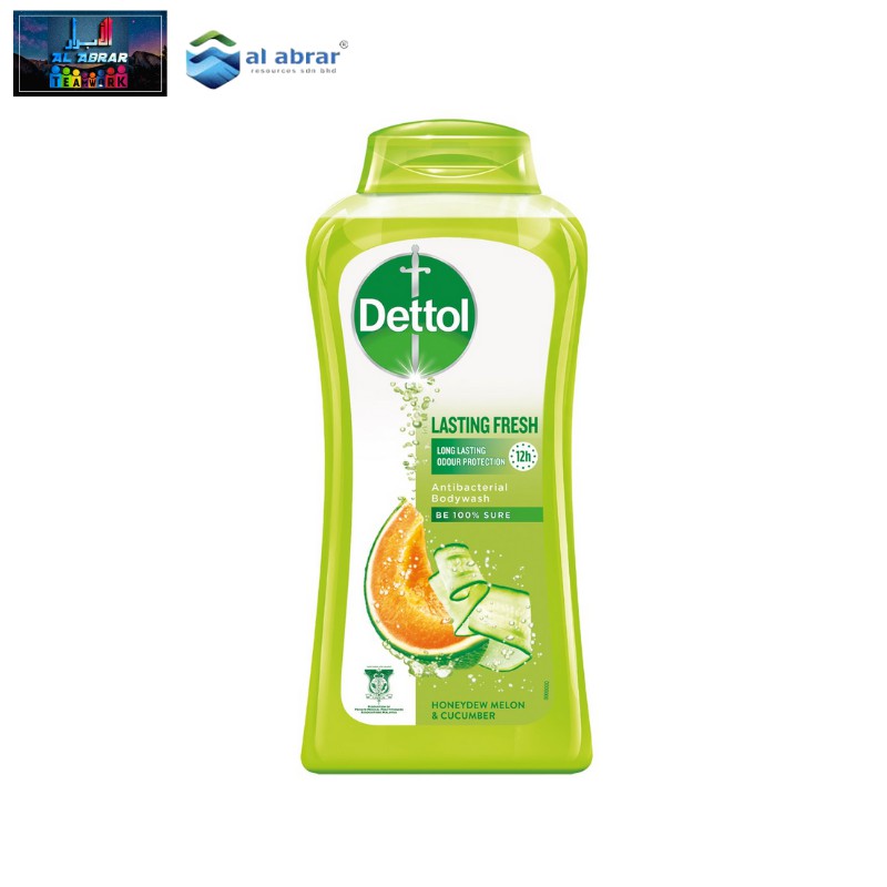 Ready Stock Dettol Refill Body Wash Lasting Fresh 450ml 