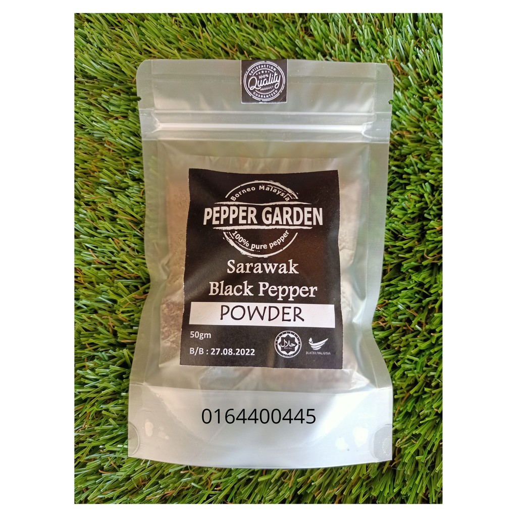 (Ready Stocks) 100% Original Sarawak Black Pepper Powder- Pepper Garden ...