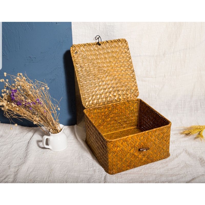 Bamboo Box / Gift Box / Rattan Container / Kotak Hadiah / Kotak Buluh ...