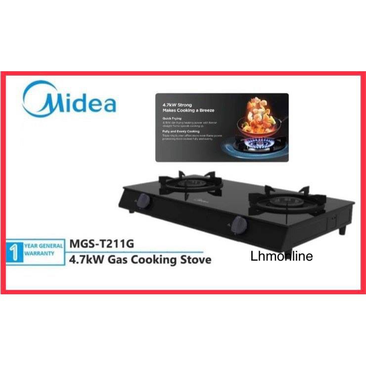 KHIND / Midea / DAWA Tabletop Glass Top DAPUR Gas Stove MGC829G / MGST211G / GCG6311 Shopee