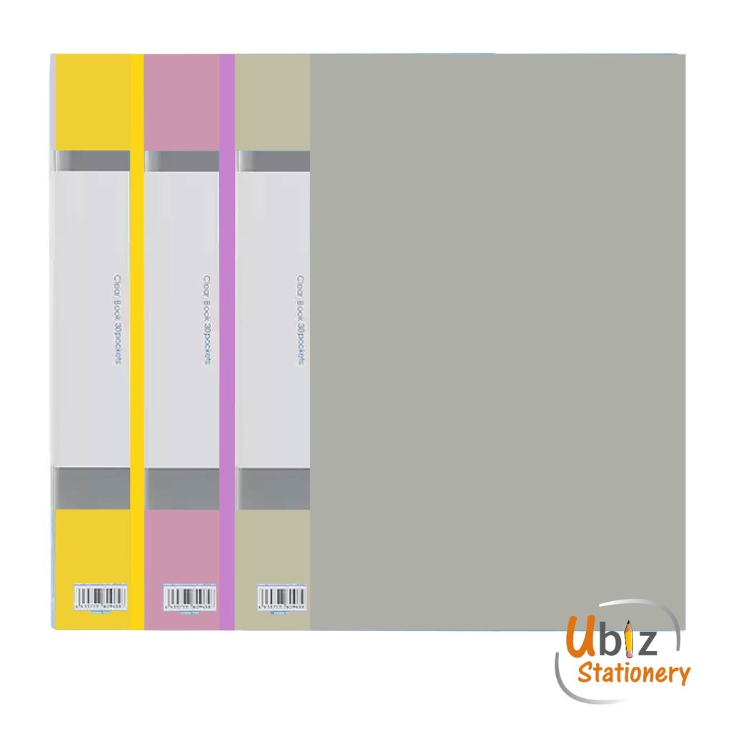 Clear Book File A4 20's (Random Colour) DB1032 | Shopee Malaysia