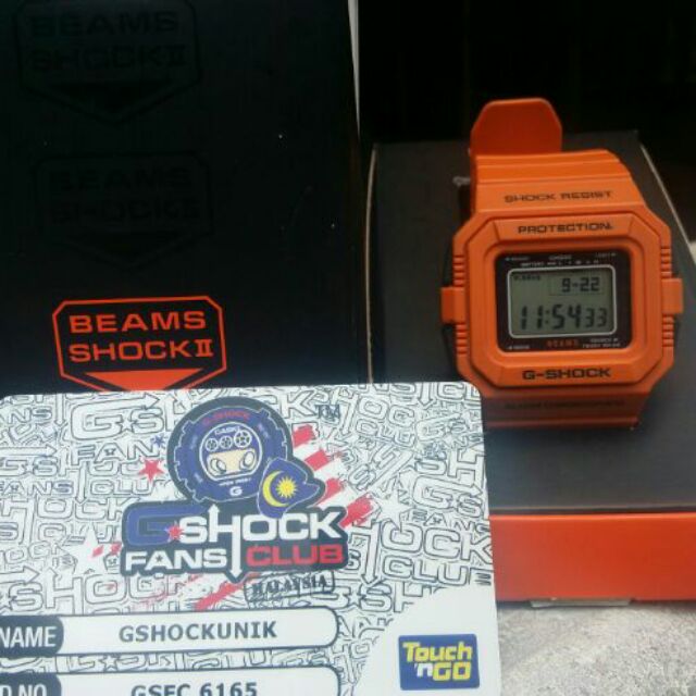 LIMITED EDITION CASIO G-SHOCK G-5500BE-4JR (Rescue Orange) G5500