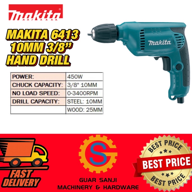 Makita 6413 drill hot sale