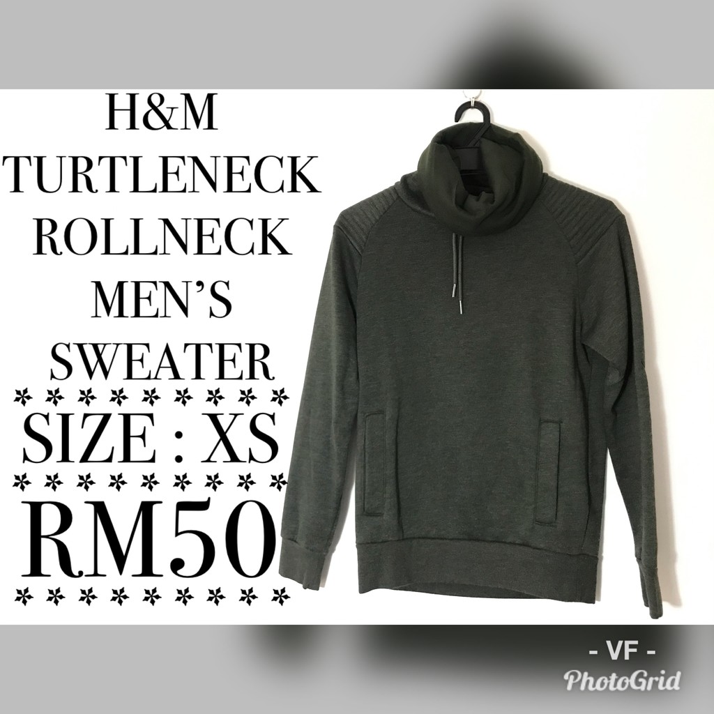 Turtleneck hotsell hoodie h&m