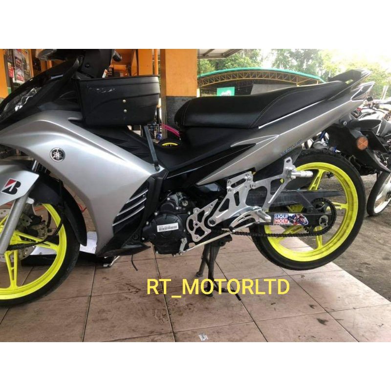 YAMAHA LC135 V1V7 4S 5S CNC RACING FOOTREST SET KIRI KANAN FRONT REAR