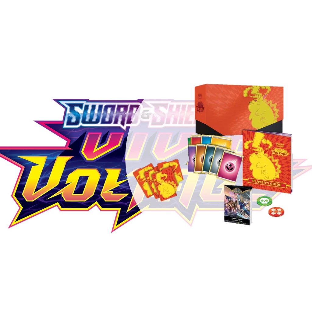 Sword And Shield Vivid Voltage Elite Trainer Box For Box Collection Shopee Malaysia