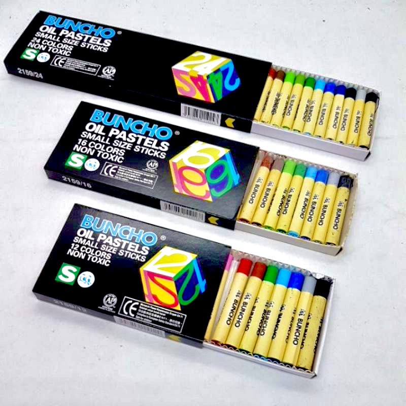 Buncho Oil Pastel Crayon Color Warna Krayon Shopee Malaysia