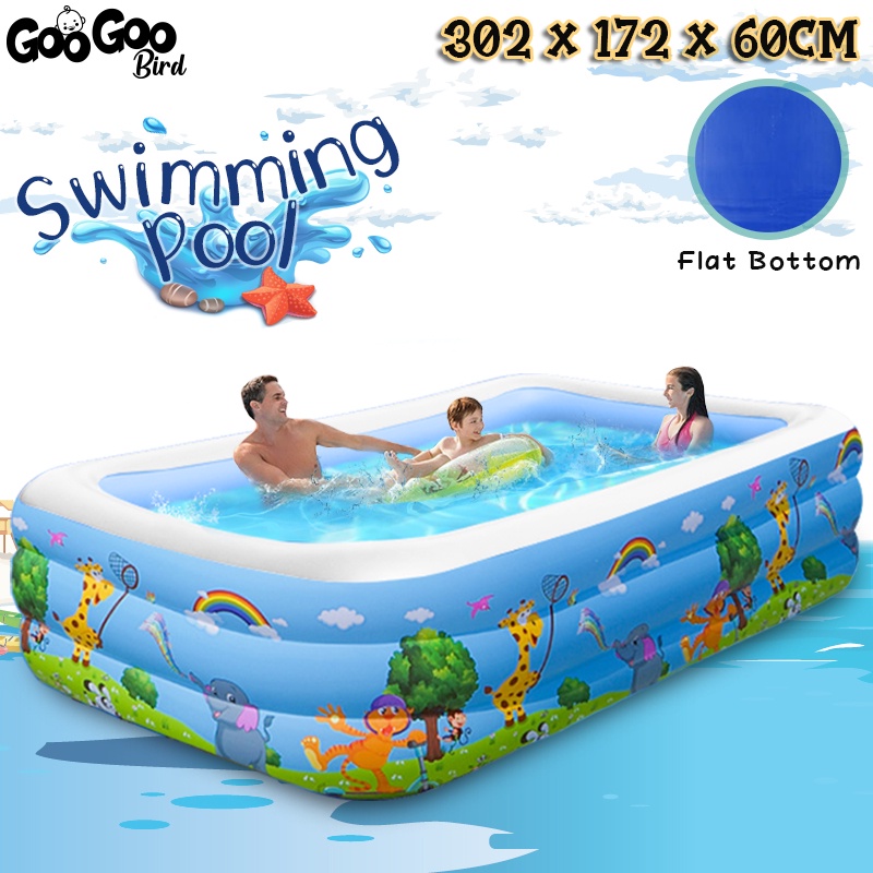 {NEW 2021} GooGoo Bird 7 Sizes Inflatable Swimming Pool Beach Crab ...