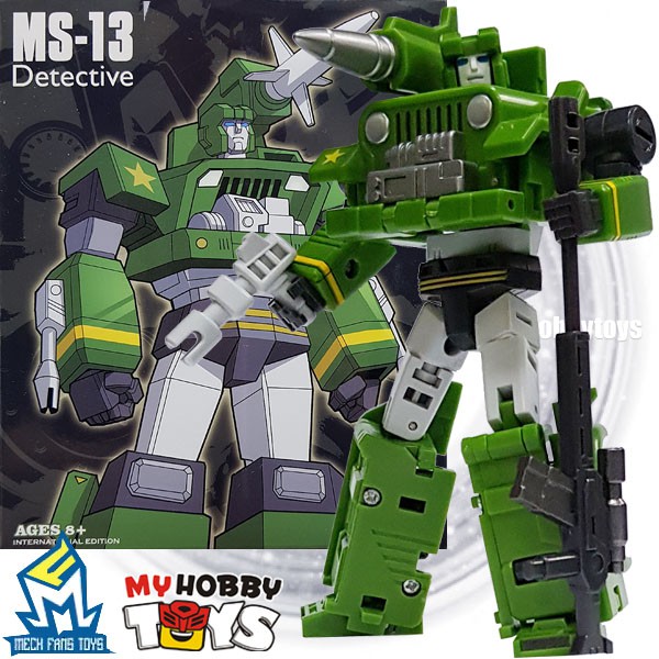 MechFansToys Mech Fans Toys MFT Mechanic Studio MS-13A MS13A Detective  Hound Comic Color Version - Show.Z Store