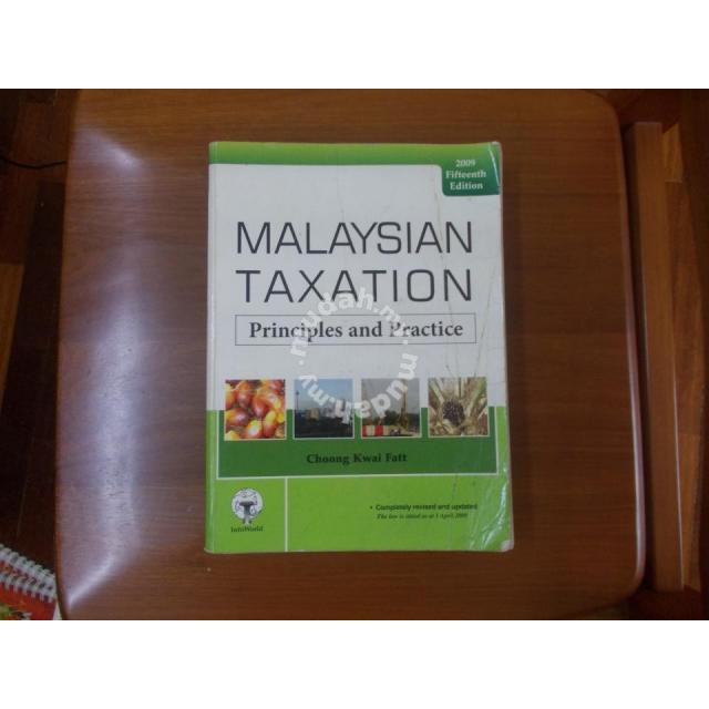 [Malaysian Taxation By Choong Kwai Fatt] | Shopee Malaysia