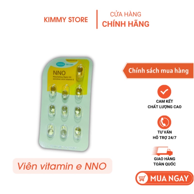 Combo 10 vitamin E NNO vitamin E Capsules Skin Care Oil Shopee Malaysia