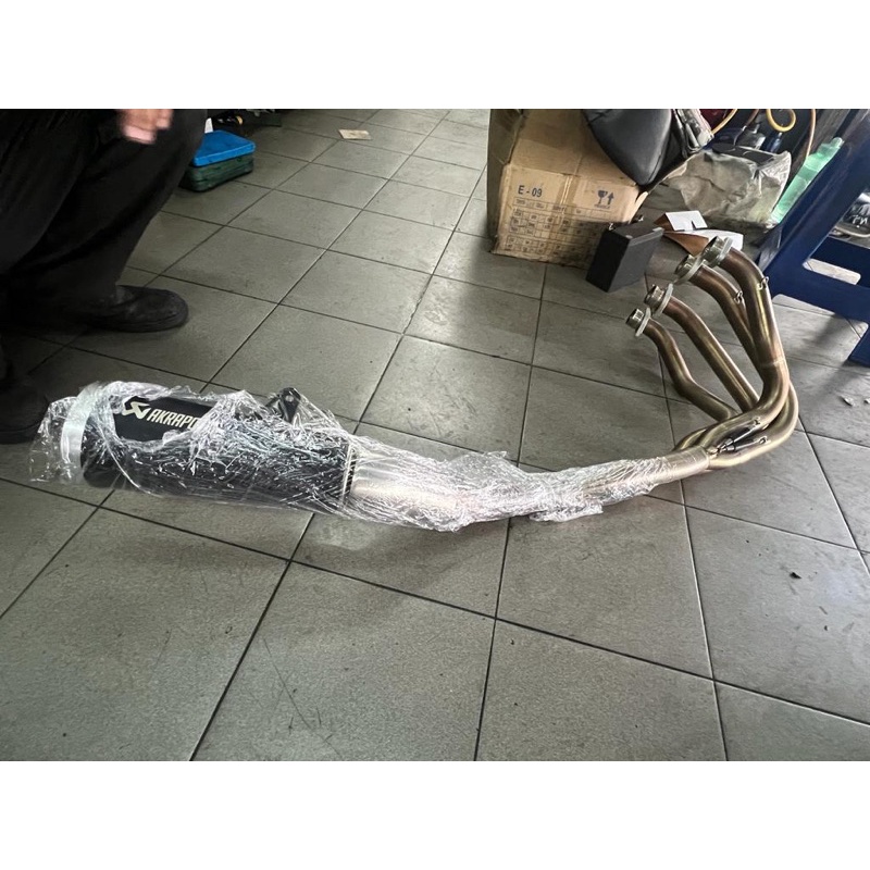Akrapovic Exhaust Z900RS original Full System Shopee Malaysia