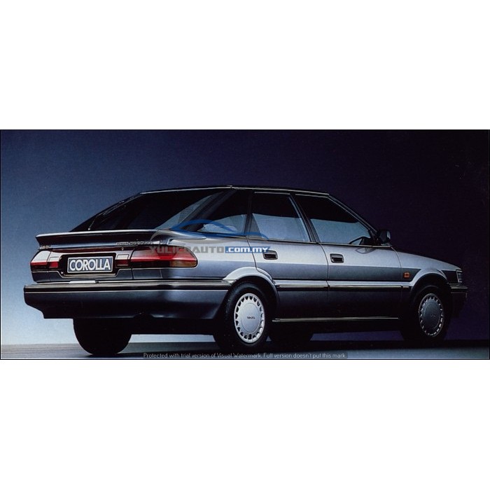 OEM 3” TOYOTA AE90 LIFTBACK DOOR/WINDOW VISOR FOR YEAR 89'-90' | Shopee ...