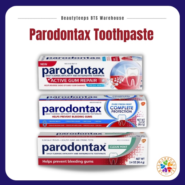 Parodontax Toothpaste For Bleeding Gums, Gingivitis Treatment And Cavity Prevention BGBB