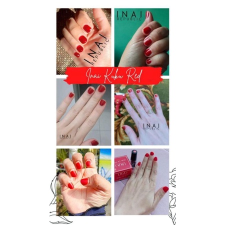 ORIGINAL INAI REPUBLIC MODERN NAIL HENNA INAI KUKU SAH SOLAT VIRAL ...