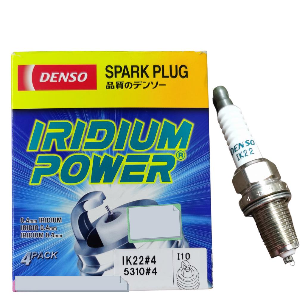 Denso Iridium Power IK22 Spark Plug 5310 (Price for 1set=4pcs) - Nissan ...