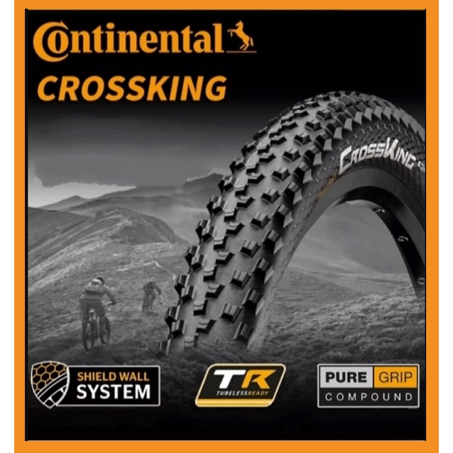 Continental cross king discount tubeless