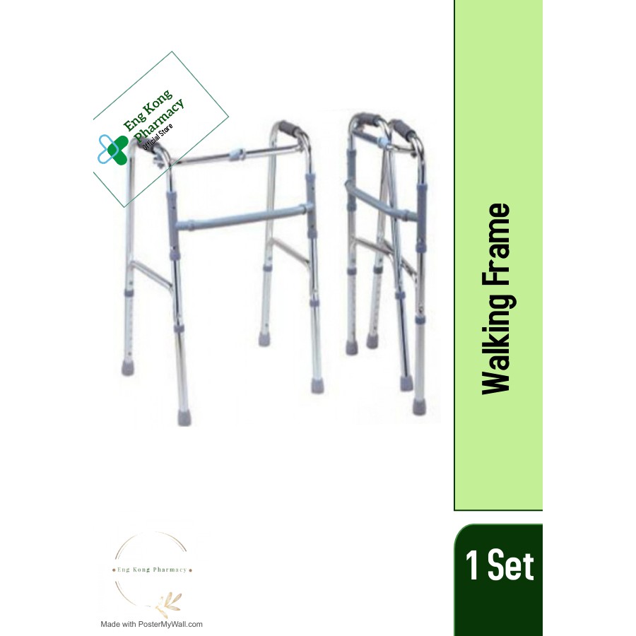 STANDARD WALKING FRAME (FORDABLE) / 助步器 (易收/可折式）/ ALAT KERANGKA BERJALAN （BERLIPAT UNTUK