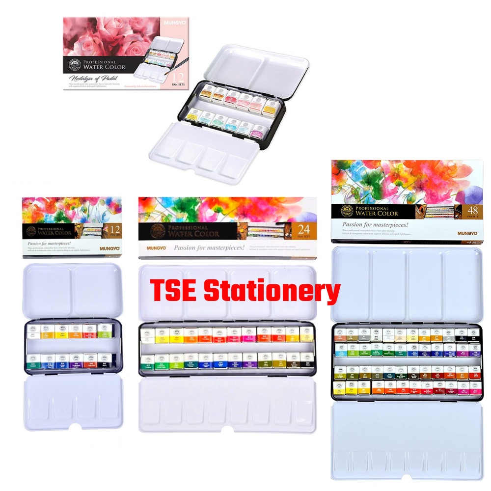 Mungyo watercolor set 24 - 48 colors