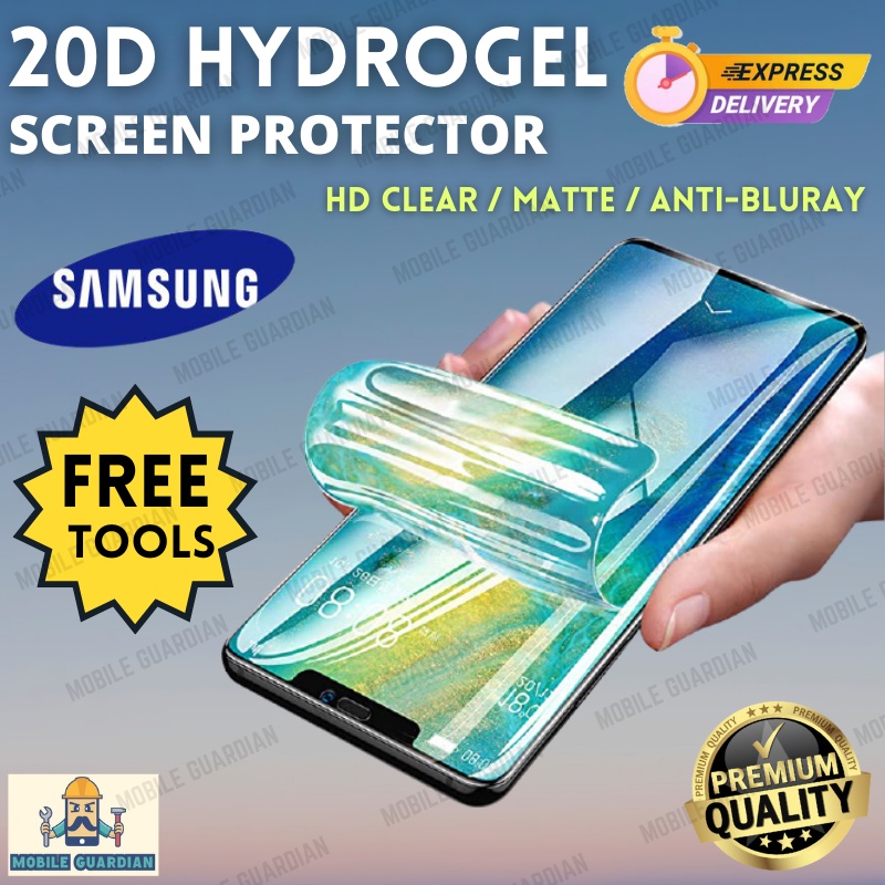 Hydrogel Screen Protector Samsung Galaxy S22 S22+ S21 S21+ S20 S20+ S10
