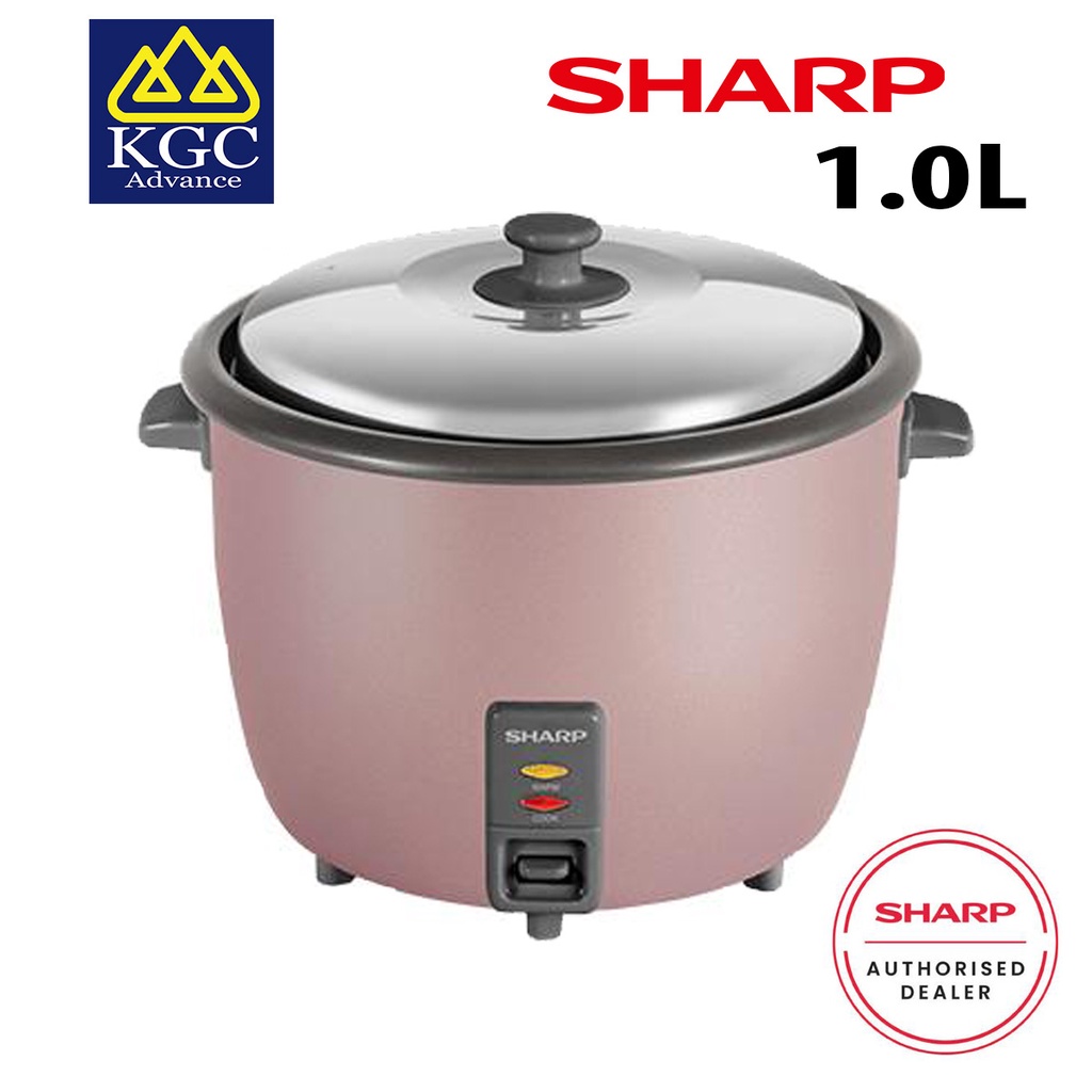 Sharp Non-Stick Rice Cooker Periuk Nasi (1.0L) KSH108SPK / KSH108SSL ...