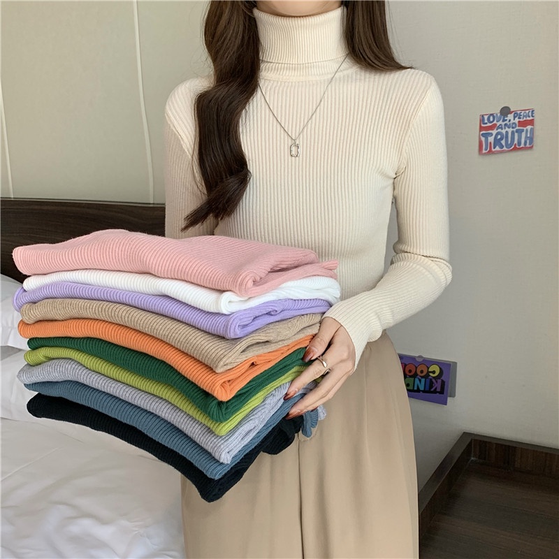 Turtleneck deals sweater shopee