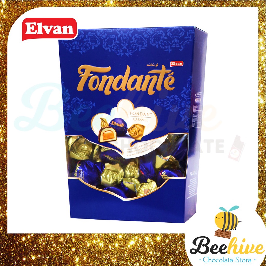 Elvan Fondante Milky Caramel Chocolate 300g (Blue) Shopee Malaysia