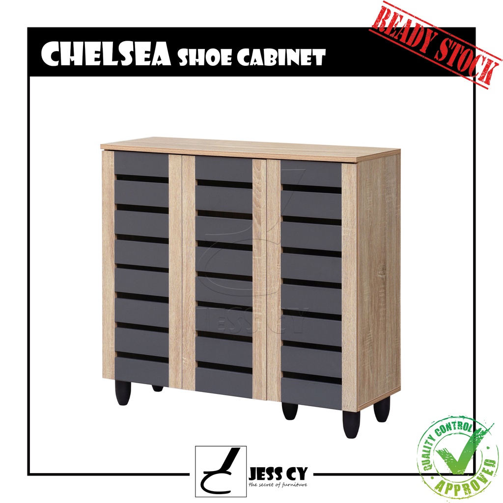 CHELSEA 3 Doors Shoe / Storage / Shoe Rack / 3 Doors