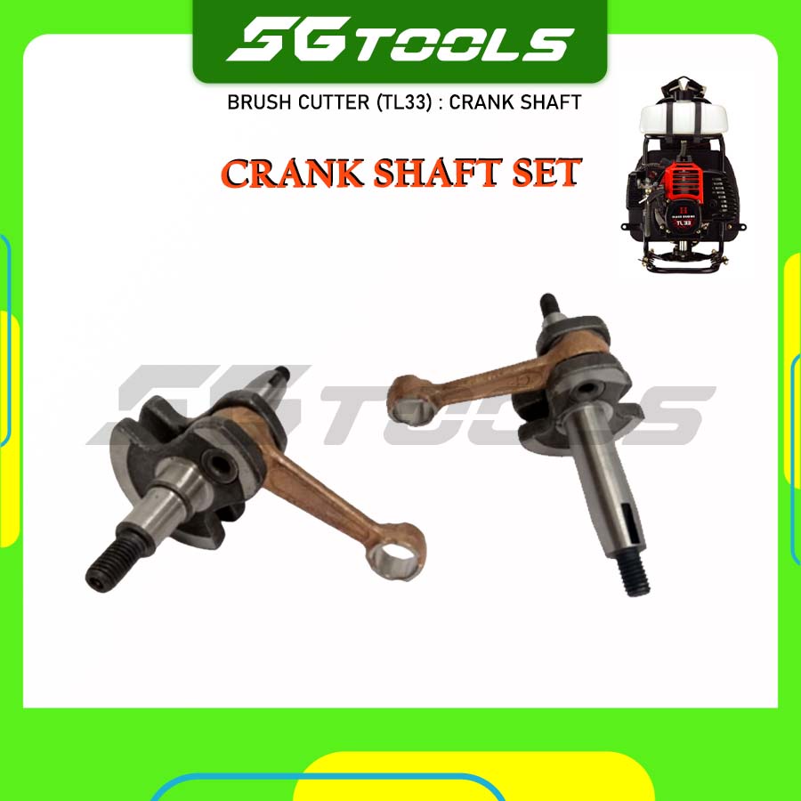 SPARE PART:BRUSH CUTTER (TL33): CRANK SHAFT SET/CRANK SHAFT MESIN ...