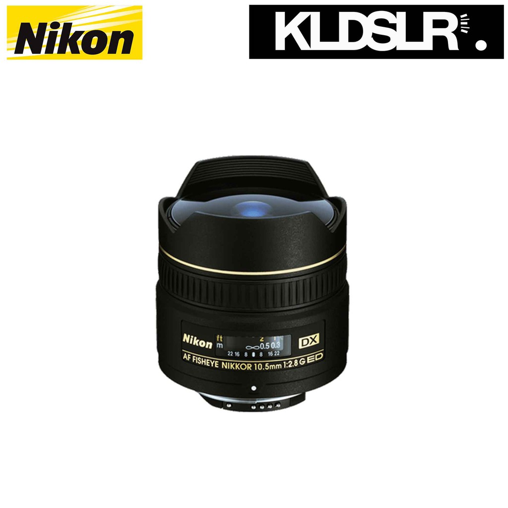 NIKON AF DX FISHEYE- NIKKOR 10.5MM F/ 2.8G ED HÀNG CŨ - Máy Ảnh Xách