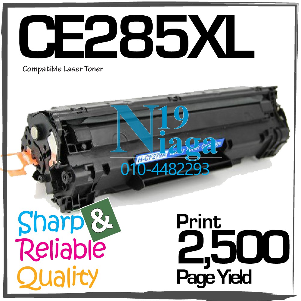 TONER EXPERTE® 2 Cartuchos De Tóner Compatibles Con HP CE285A Laserjet Pro P1102 P1102w P1100 - Foto 9