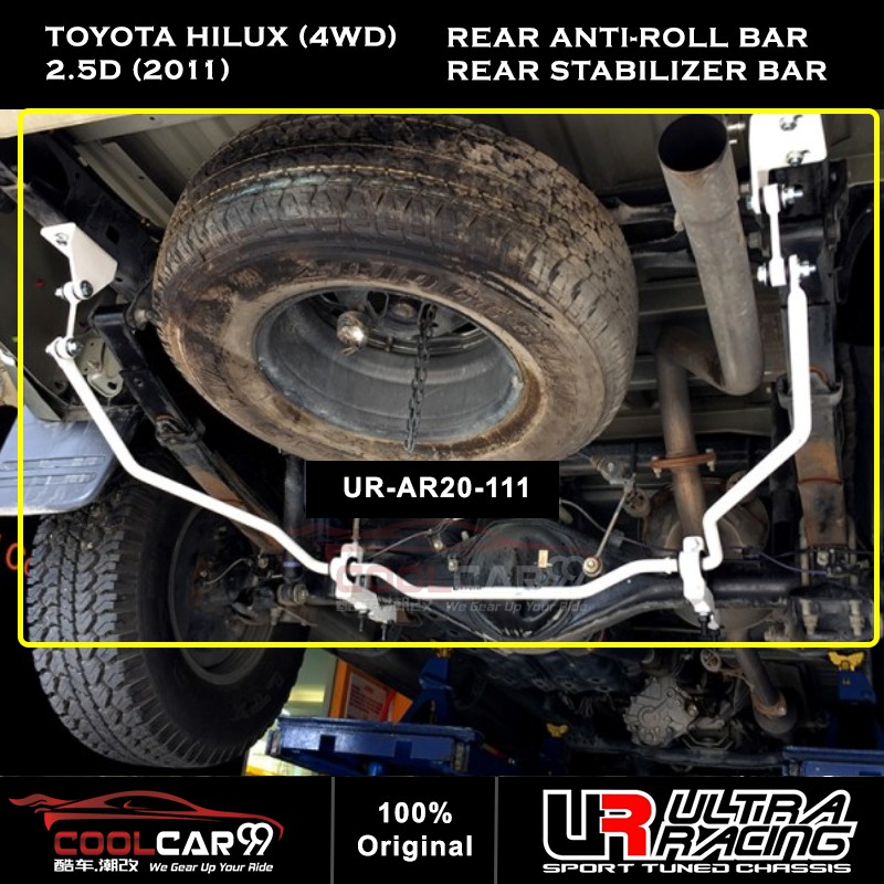 Ultra Racing Bar Toyota Hilux Vigo (4WD) 2.5D (2011) Safety Bar Rear