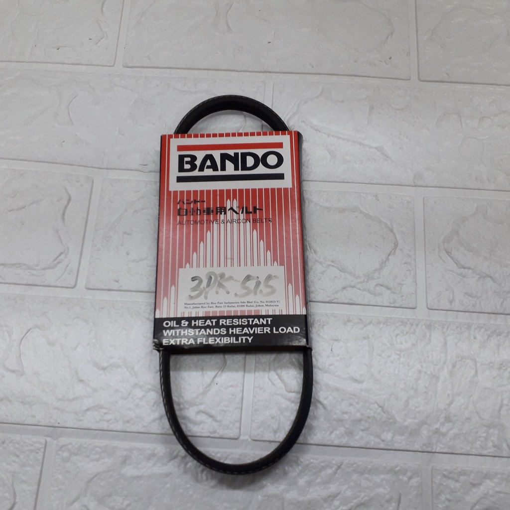 (*BANDO 3PK515) POWER STEERING FAN BELT FOR PERODUA KENARI & KELISA