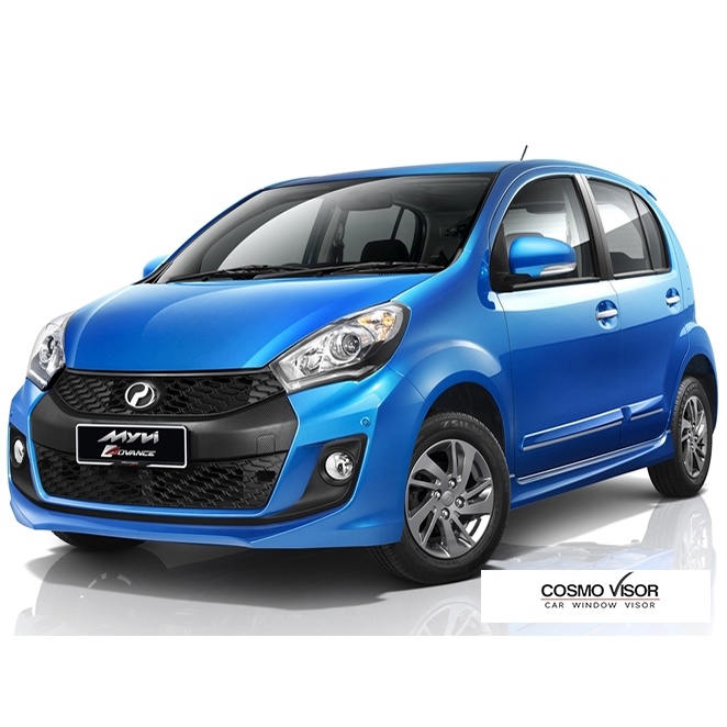 Perodua Myvi 2012 2013 2014 2015 2016 2017 Door Visor / Mugen Door ...