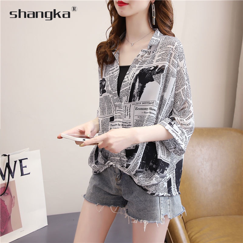 Blouse For Women New Style Chiffon Shirt Womens Fashionable Slimmer