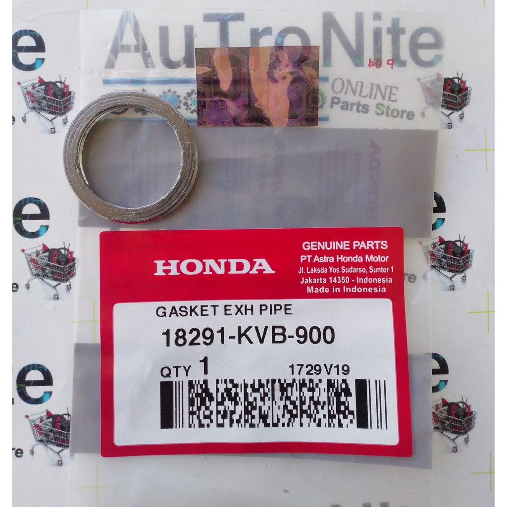 Caltric Exhaust Pipe Gasket – Compatible With Honda 18291-MV9-000, 18291-MN4-920, 18291-MT3-000