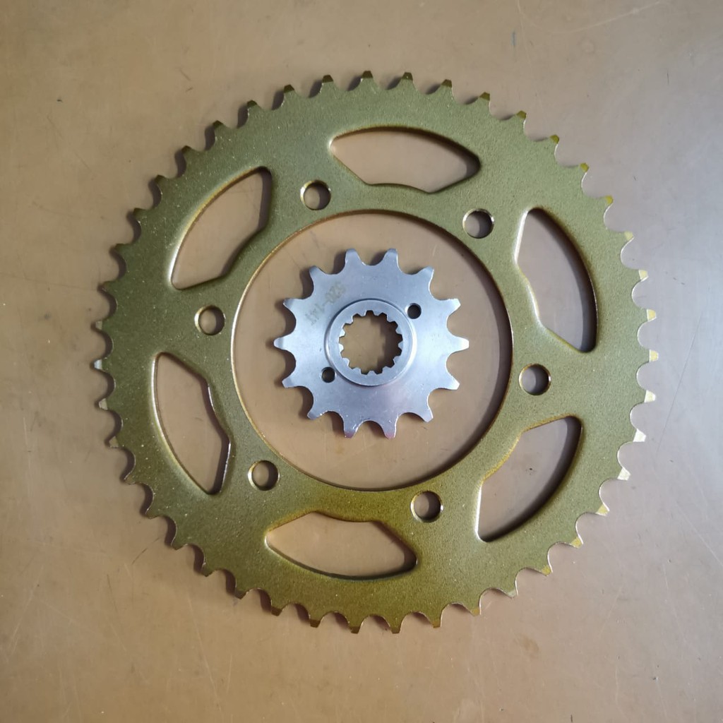 Yamaha R25 250 / MT25 - Sprocket Gear Front + Rear (520) Depan ...