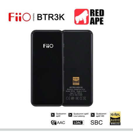 Fiio BTR3K Hi-Res Audio USB DAC AMP Bluetooth Receiver Headphone