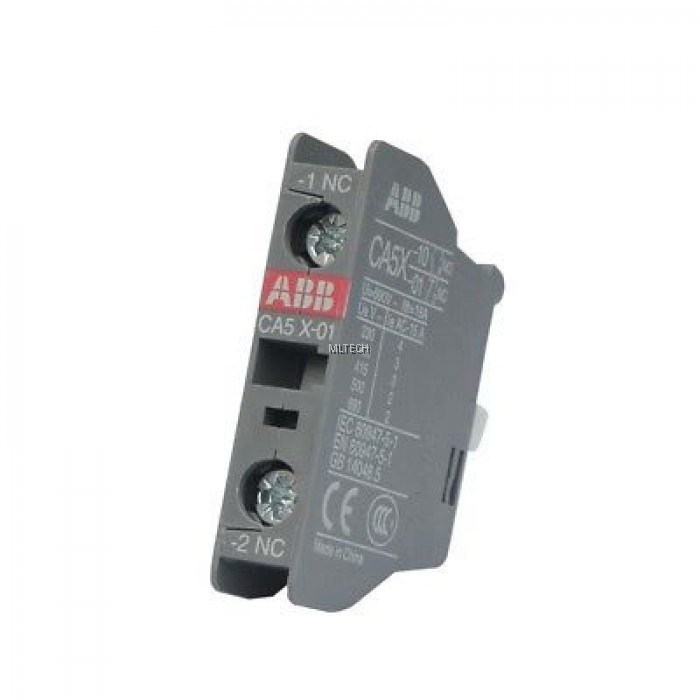 ABB Auxiliary Contact Block CA5X-01 (1 NC) CA5X-10 (1 NO) | Shopee Malaysia