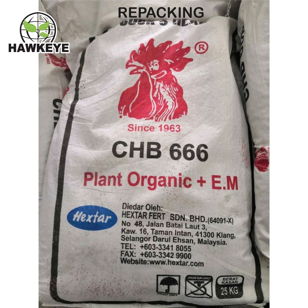 Organic Fertilizer CHB 6-6-6 - Repacking 1kg | Shopee Malaysia