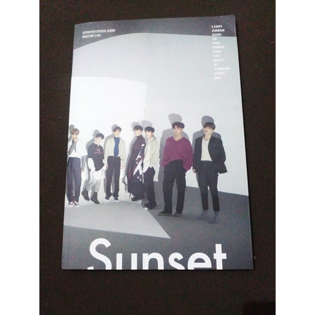 Seventeen Special Album Director's Cut Official Photocard Photo Card KPOP K- POP – buy at low prices in the online store