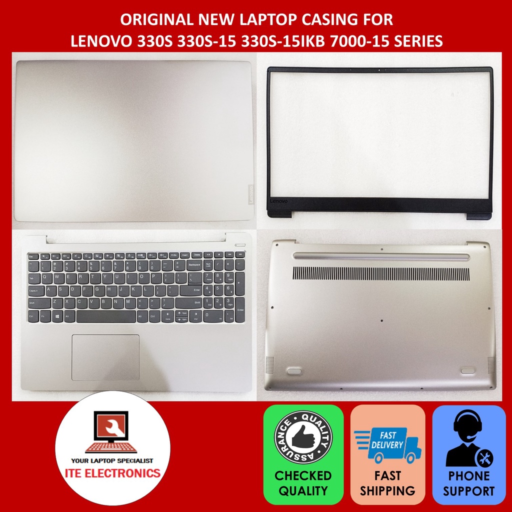 ORIGINAL LENOVO IDEAPAD 330S 330S 15 330S 15IKB 7000 15 SERIES FRONT CASING A LCD BEZEL B PALMREST C BOTTOM D CASE Shopee Malaysia