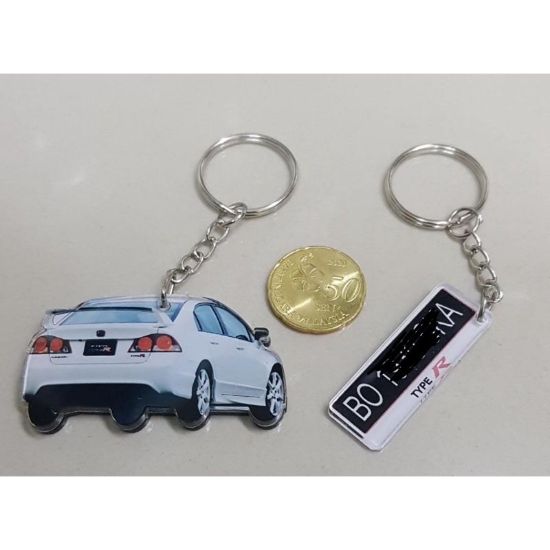 Honda civic type r on sale keychain