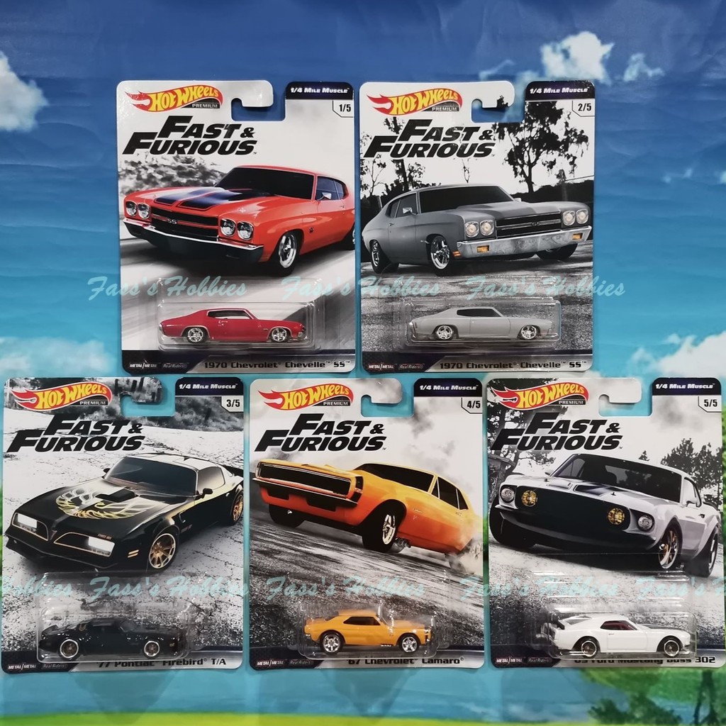 P-D Hot Wheels Fast and Furious 1/4 Mile Muscle FAST P-D Hot Wheels Fast and Furious 1/4 Mile Muscle FAST