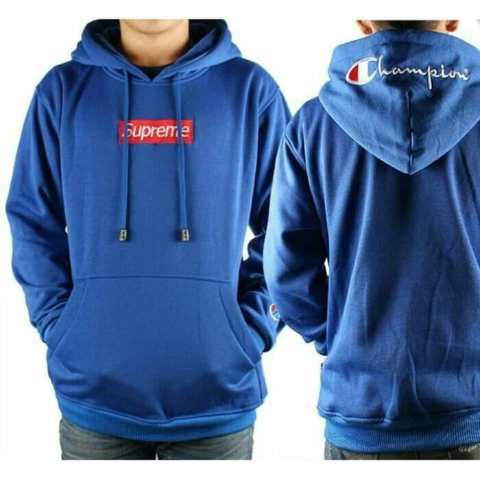 Supreme cheap blue jumper