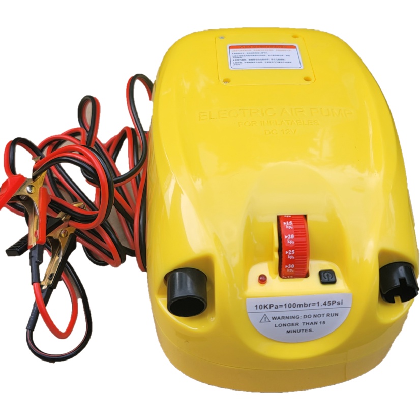 High Pressure DC 12V Electric Air Pump For Inflatable Boat (Local Ready