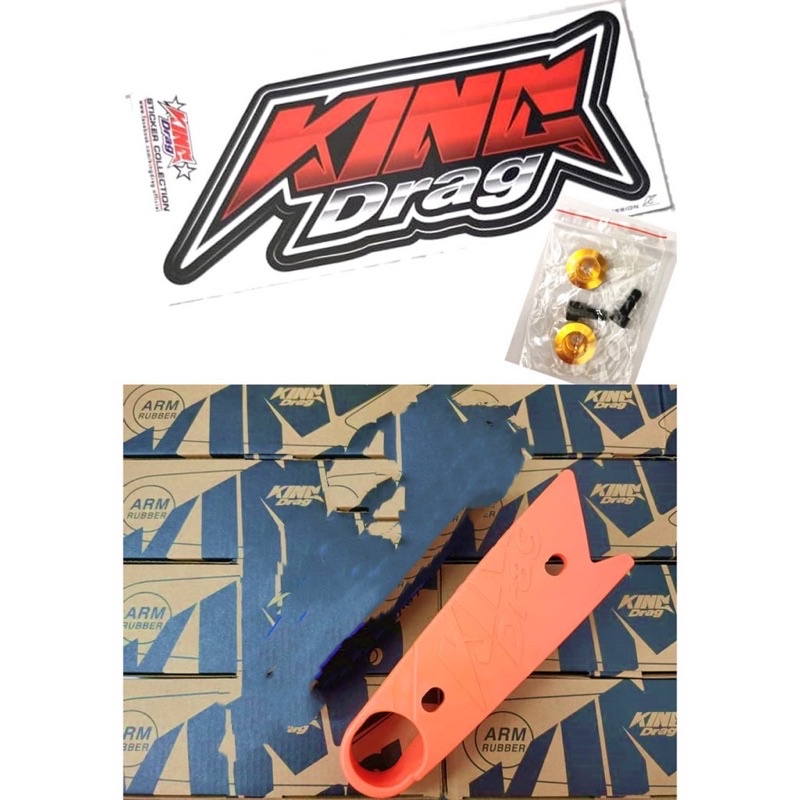 SWING ARM RUBBER GETAH / PLASTIK KINGDRAG KING DRAG ORIGINAL UNIVERSAL