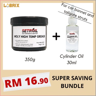 LUBRIX Setroil Moly Grease High Temp Grease Drive Shaft Grease CV