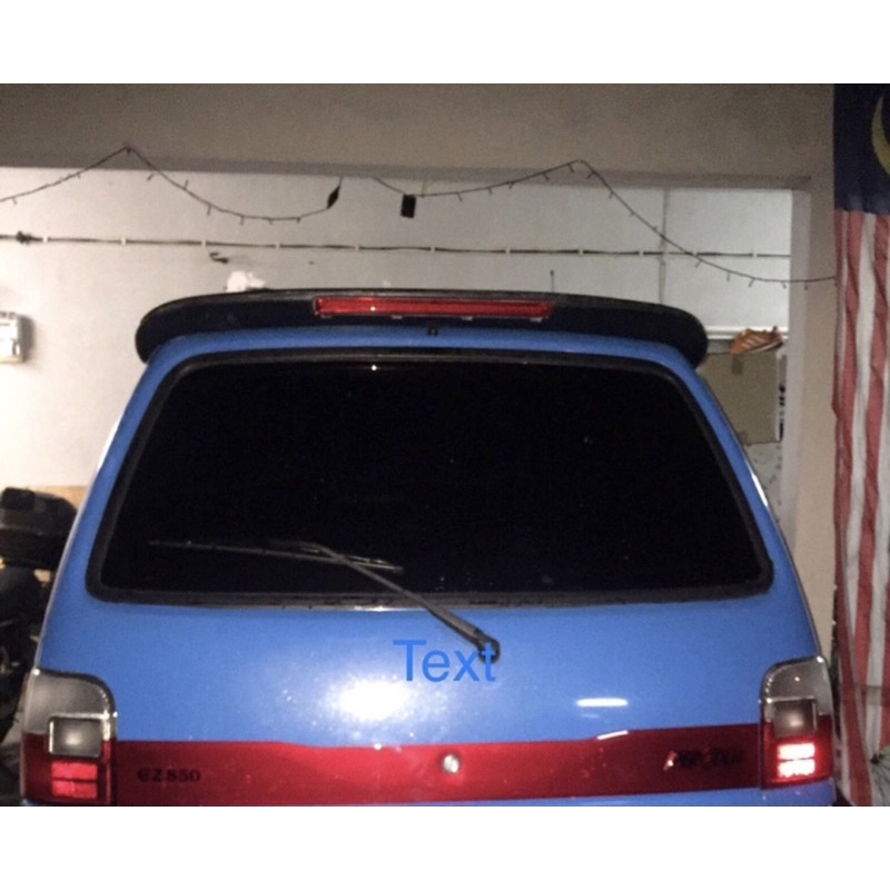 REAR SPOILER KANCIL / SPOILER PERODUA KANCIL NEWS Shopee Malaysia