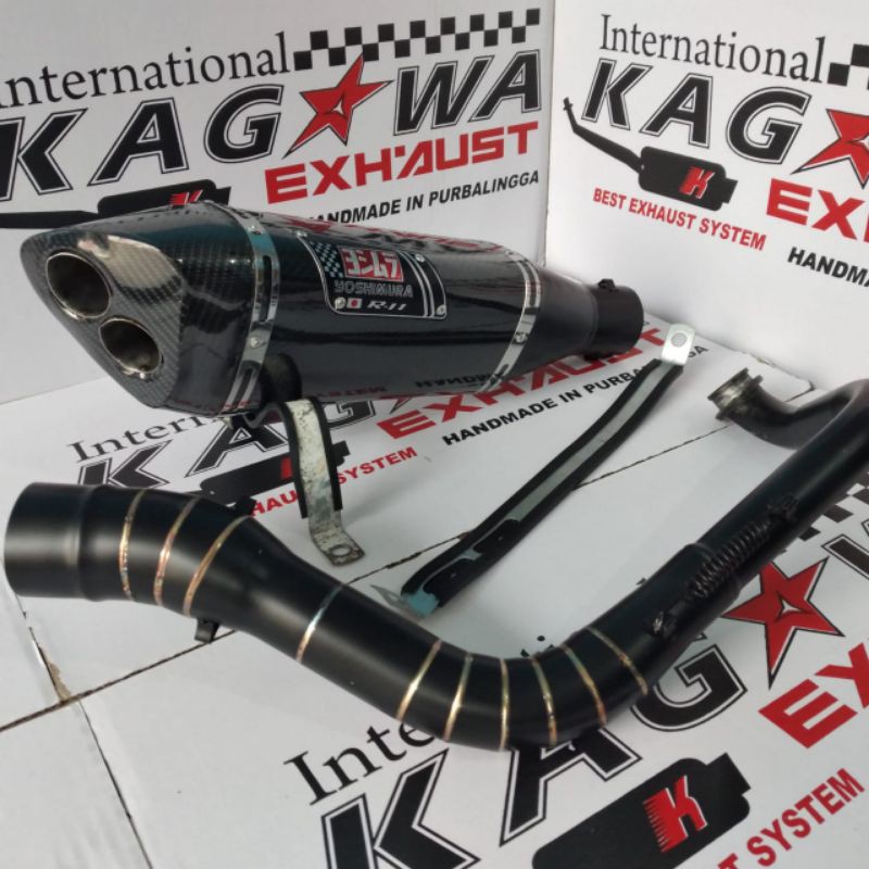 Racing Exhaust YOSHIMURA R11 NMAX AEROX PCX VARIO BEAT MIO Griller